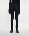 Acne Studios Wool Stretch Trousers In Black