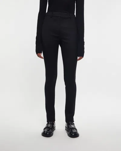 Acne Studios Trousers Wool Stretch In Black