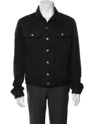 Pre-owned Acne Studios Trucker Jacket In Black