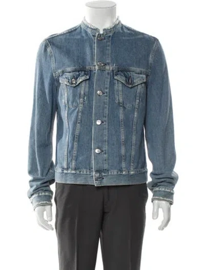 Pre-owned Acne Studios Trucker Jacket In Blue