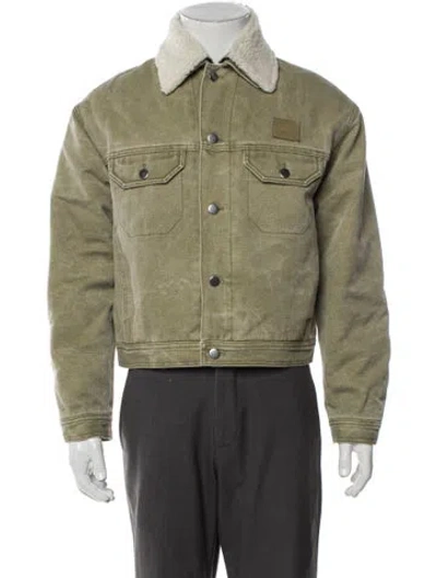 Pre-owned Acne Studios Trucker Jacket In Green