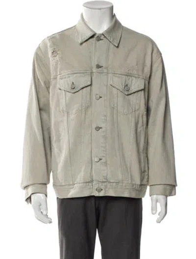 Pre-owned Acne Studios Trucker Jacket In Neutral