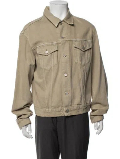 Pre-owned Acne Studios Trucker Jacket In Neutrals