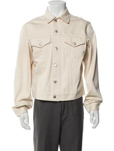 Pre-owned Acne Studios Trucker Jacket W/ Tags In Neutral