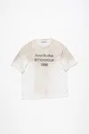 Acne Studios Logo 1996 Long Sleeve T-shirt In Dusty White
