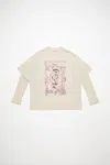 Acne Studios Tshirt In Faded Grey