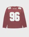 Acne Studios T-shirt Logo Jersey In Red