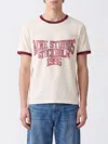 Acne Studios Eram College Logo Ringer Graphic T-shirt In Multi