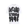 Acne Studios White Logo T-shirt In White