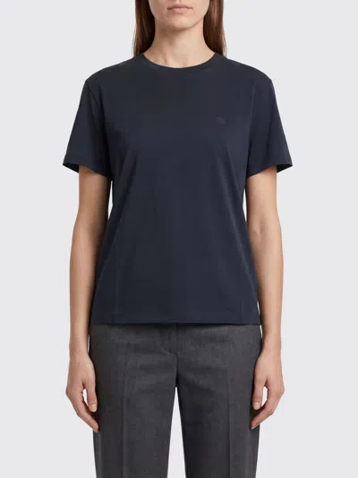 Acne Studios T-shirt Woman In Blue