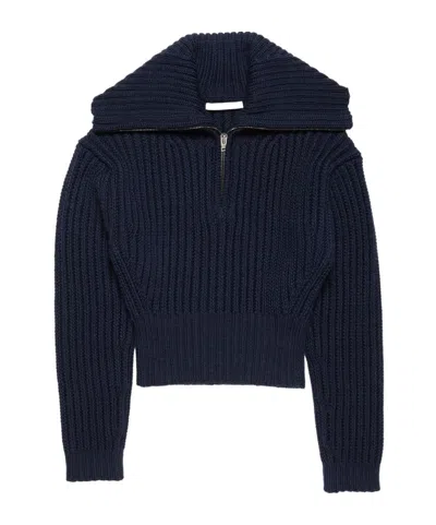Acne Studios Turtleneck Knitted Sweater In Black