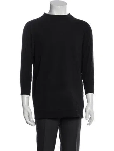 Pre-owned Acne Studios Turtleneck Long Sleeve Pullover In Blue