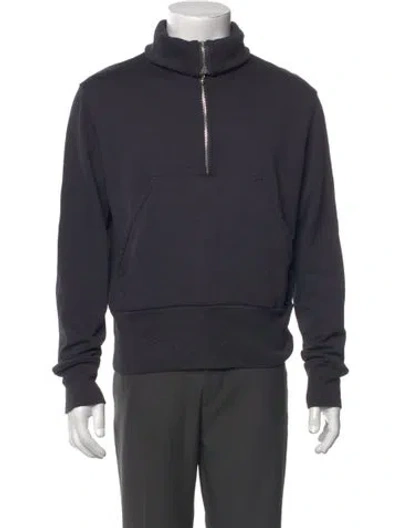 Pre-owned Acne Studios Turtleneck Long Sleeve Sweatshirt In Gray