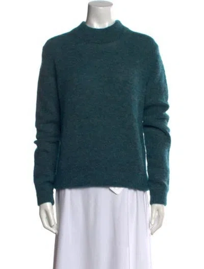 Pre-owned Acne Studios Turtleneck Sweater In Blue