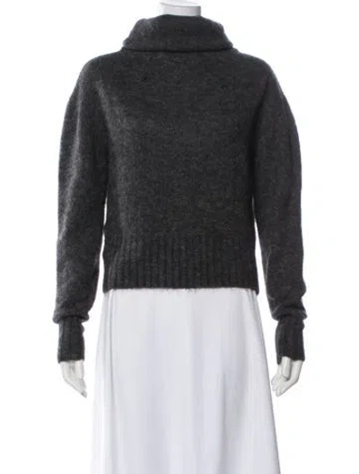Pre-owned Acne Studios Turtleneck Sweater In Gray