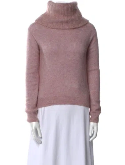 Pre-owned Acne Studios Turtleneck Sweater In Pink