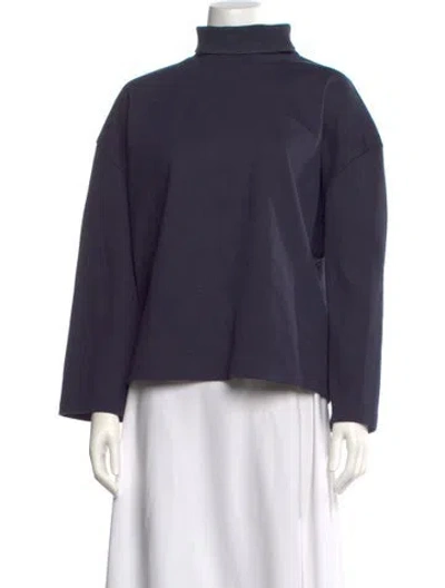 Pre-owned Acne Studios Turtleneck Sweater In Purple