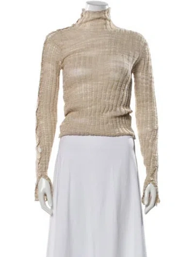 Pre-owned Acne Studios Turtleneck Sweater W/ Tags In Neutral