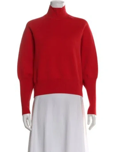 Pre-owned Acne Studios Turtleneck Sweater W/ Tags In Red