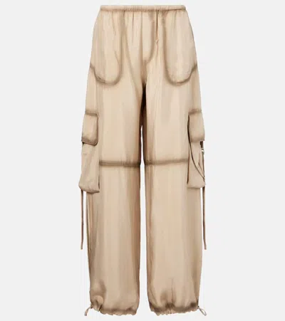 ACNE STUDIOS TWILL CARGO PANTS