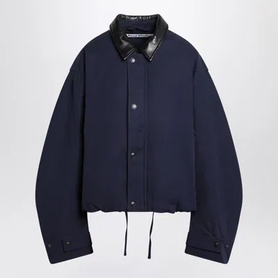 Acne Studios Blue Twill Jacket Men