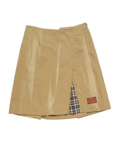 ACNE STUDIOS TWILL MIDI SKIRT