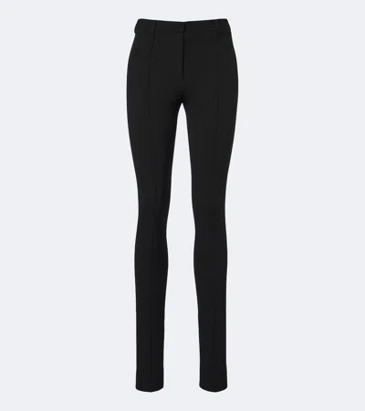Acne Studios Twill Skinny Pants In Black