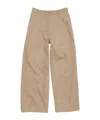 Acne Studios Twill Trousers In Nude