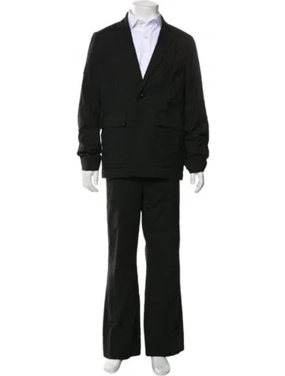 Pre-owned Acne Studios Two-piece Suit In Black