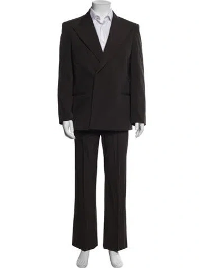 Pre-owned Acne Studios Two-piece Suit In Brown