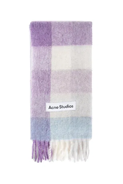 Acne Studios Unisex Purple Scarves