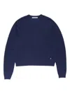 Acne Studios V-neck Sweater In Blue