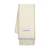 Acne Studios Vally Solid Scarf In White
