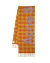 Acne Studios Veda Scarf In Orange
