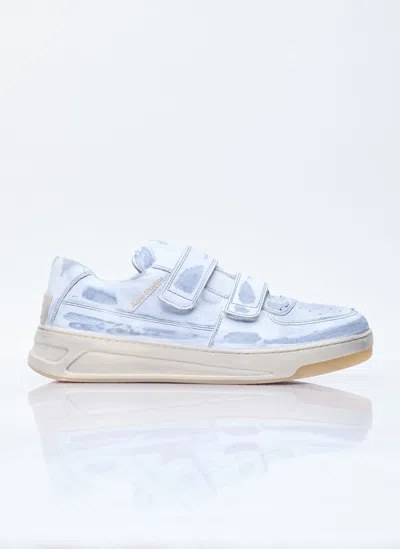 Acne Studios Velcro Strap Trainers In Blue