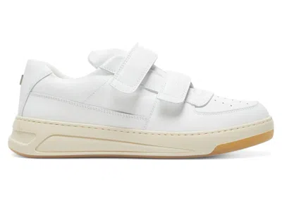 Pre-owned Acne Studios Velcro Strap Sneakers (women's)in Optic White/ecru