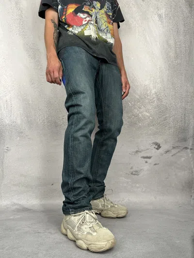 Pre-owned Acne Studios Vintage Acne Jeans Mod Dry Clean Selvedge 31/34 In Blue