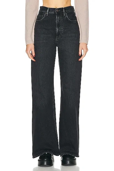 Acne Studios Vintage Baggy Wide Leg In Black