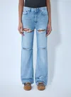 Acne Studios Vintage Effect Jeans In Blue