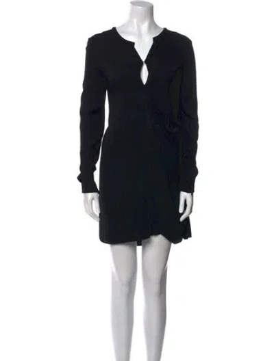 Pre-owned Acne Studios Vintage Mini Dress In Black