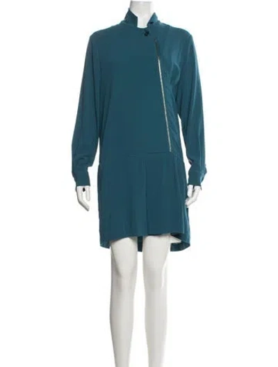 Pre-owned Acne Studios Vintage Mini Dress In Blue
