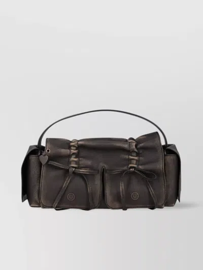 Acne Studios Multipocket Vintage Bag In Brown