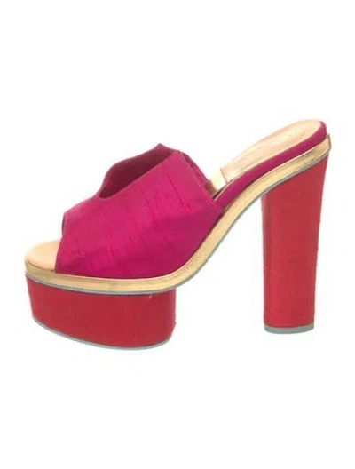 Pre-owned Acne Studios Vintage Sandals In Pink