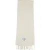 Acne Studios Viper Scarf In White