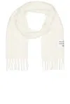 Acne Studios Viper Scarf In White