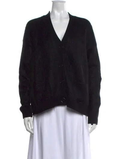 Pre-owned Acne Studios V-neck Sweater In Black
