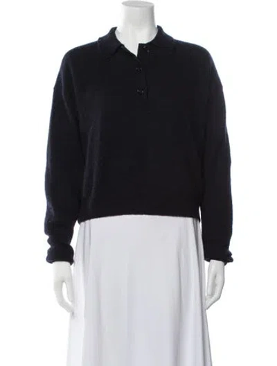 Pre-owned Acne Studios V-neck Sweater In Black