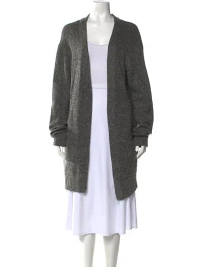 Pre-owned Acne Studios V-neck Sweater In Gray