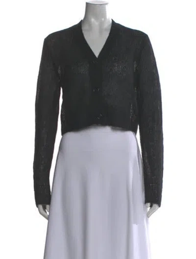 Pre-owned Acne Studios V-neck Sweater In Gray