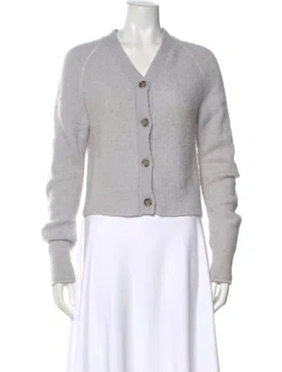 Pre-owned Acne Studios V-neck Sweater In Gray